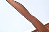 Authentic CELINE Macadam Blason Shoulder Tote Bag Purse PVC Leather Brown J9424