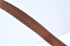 Authentic CELINE Macadam Blason Shoulder Tote Bag Purse PVC Leather Brown J9424