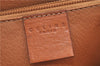 Authentic CELINE Macadam Blason Shoulder Tote Bag Purse PVC Leather Brown J9424