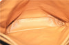 Authentic CELINE Macadam Blason Shoulder Tote Bag Purse PVC Leather Brown J9424