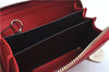 Authentic GUCCI Micro Guccissima Lovely Heart Leather Coin Case 268750 Red J9425