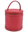 Authentic Louis Vuitton Epi Cannes Red Cosmetic Hand Bag Purse M48037 LV J9432