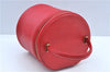 Authentic Louis Vuitton Epi Cannes Red Cosmetic Hand Bag Purse M48037 LV J9432
