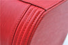 Authentic Louis Vuitton Epi Cannes Red Cosmetic Hand Bag Purse M48037 LV J9432
