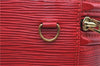 Authentic Louis Vuitton Epi Cannes Red Cosmetic Hand Bag Purse M48037 LV J9432