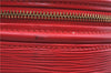 Authentic Louis Vuitton Epi Cannes Red Cosmetic Hand Bag Purse M48037 LV J9432