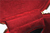Authentic Louis Vuitton Epi Cannes Red Cosmetic Hand Bag Purse M48037 LV J9432