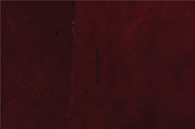 Authentic Louis Vuitton Epi Cannes Red Cosmetic Hand Bag Purse M48037 LV J9432