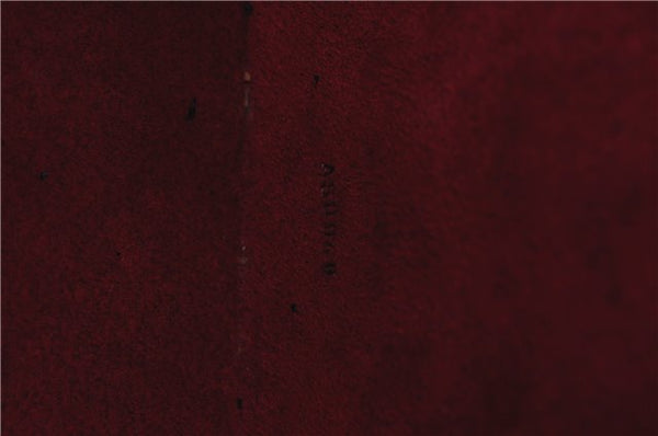 Authentic Louis Vuitton Epi Cannes Red Cosmetic Hand Bag Purse M48037 LV J9432