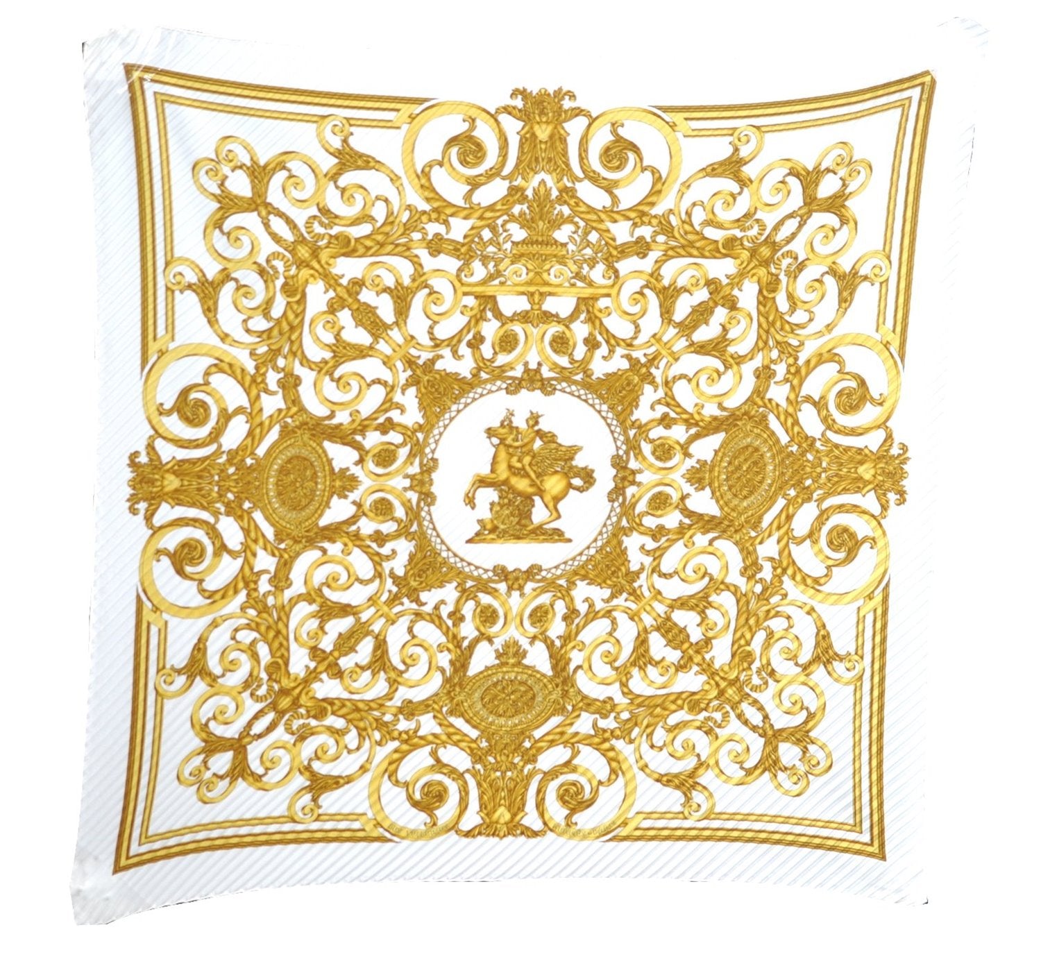 Authentic HERMES Pleats Scarf 