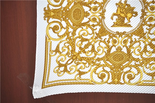 Authentic HERMES Pleats Scarf 