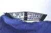 Auth HERMES Petit Carre 40 Scarf Handkerchief Cherry Pattern Silk Navy J9518