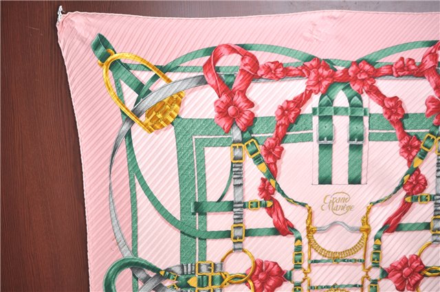 Authentic HERMES Pleats Scarf 