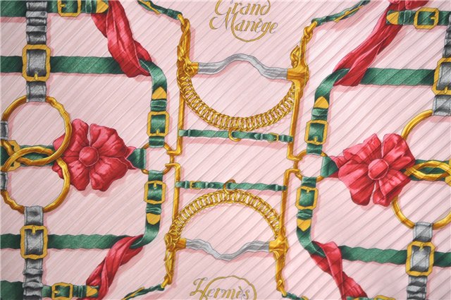 Authentic HERMES Pleats Scarf 