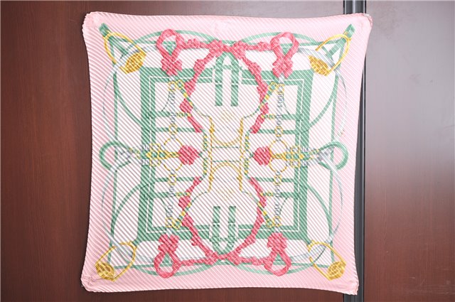 Authentic HERMES Pleats Scarf 