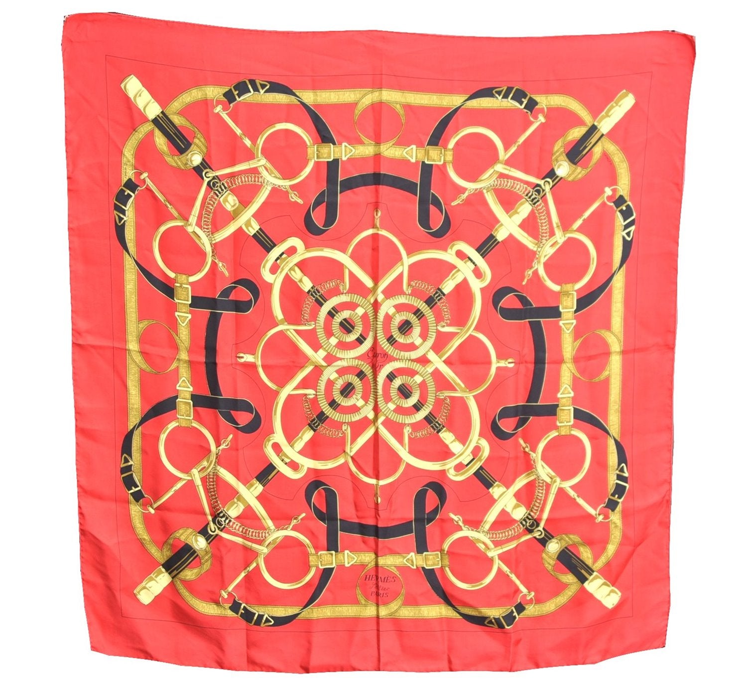 Authentic HERMES Carre 90 Scarf 