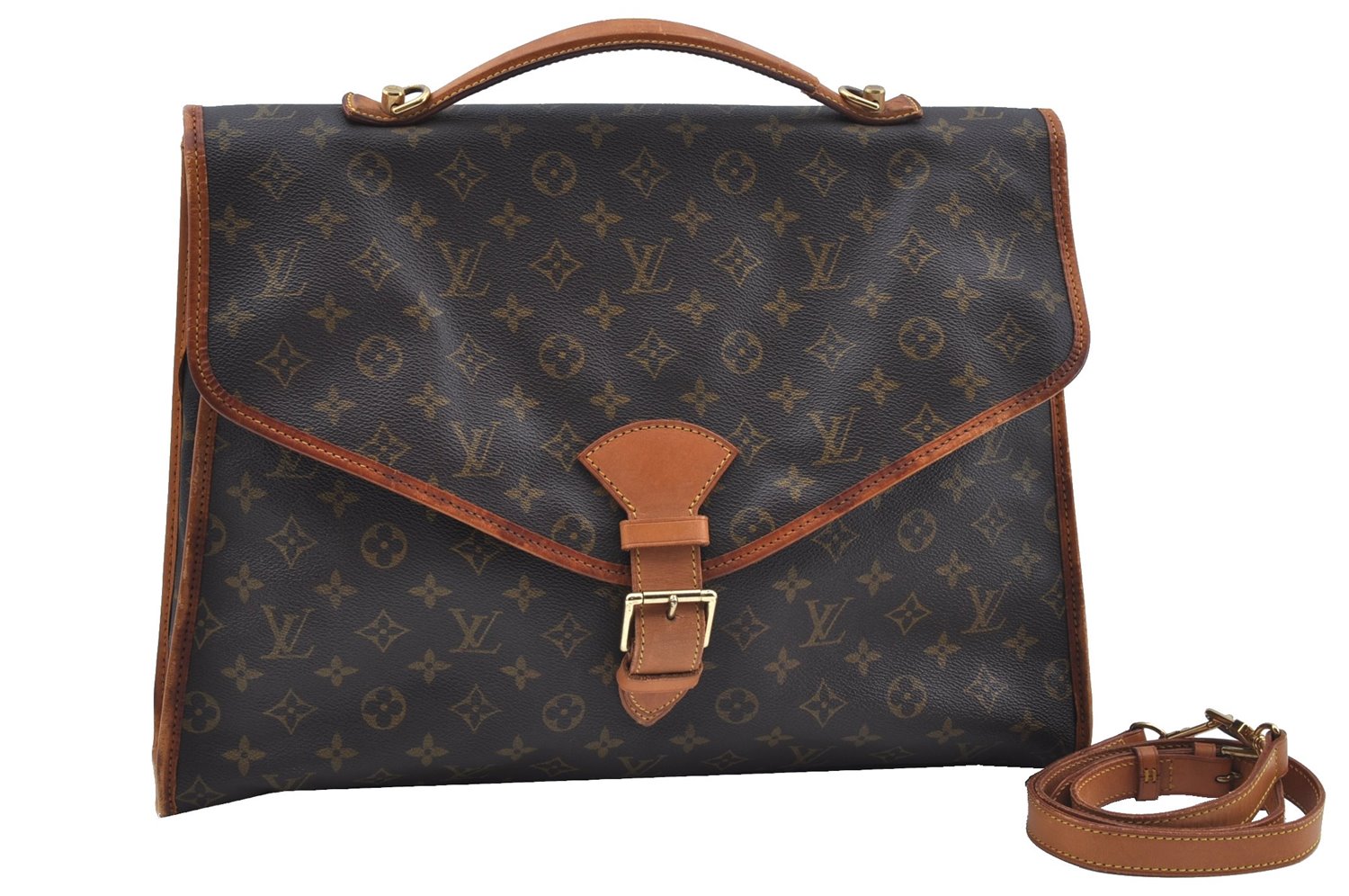 Authentic Louis Vuitton Monogram Beverly 44 M51120 2Way Shoulder Hand Bag J9527