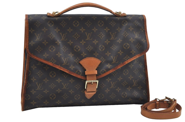 Authentic Louis Vuitton Monogram Beverly 44 M51120 2Way Shoulder Hand Bag J9527