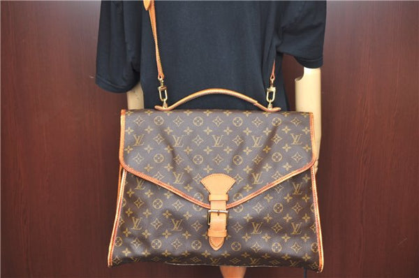 Authentic Louis Vuitton Monogram Beverly 44 M51120 2Way Shoulder Hand Bag J9527