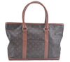 Auth Louis Vuitton Monogram Sac Weekend PM Vintage Tote Hand Bag M42425 LV J9529