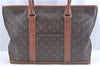 Auth Louis Vuitton Monogram Sac Weekend PM Vintage Tote Hand Bag M42425 LV J9529