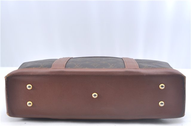 Auth Louis Vuitton Monogram Sac Weekend PM Vintage Tote Hand Bag M42425 LV J9529