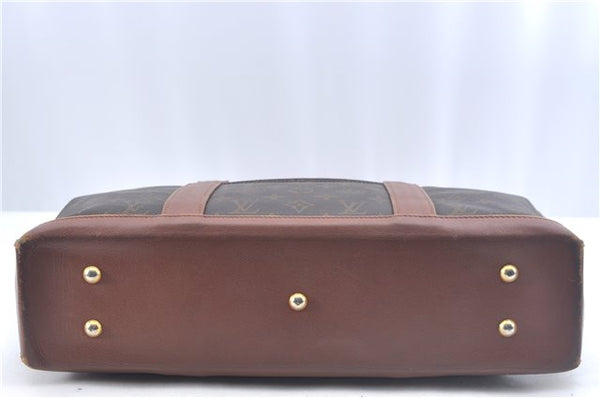 Auth Louis Vuitton Monogram Sac Weekend PM Vintage Tote Hand Bag M42425 LV J9529