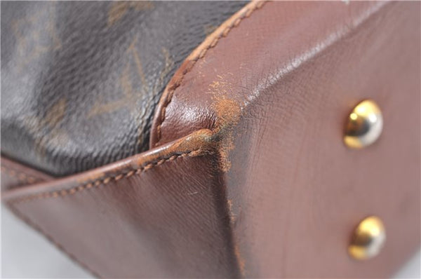 Auth Louis Vuitton Monogram Sac Weekend PM Vintage Tote Hand Bag M42425 LV J9529