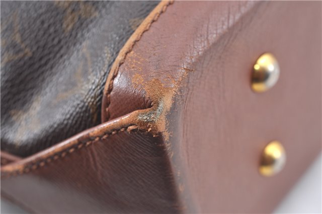 Auth Louis Vuitton Monogram Sac Weekend PM Vintage Tote Hand Bag M42425 LV J9529