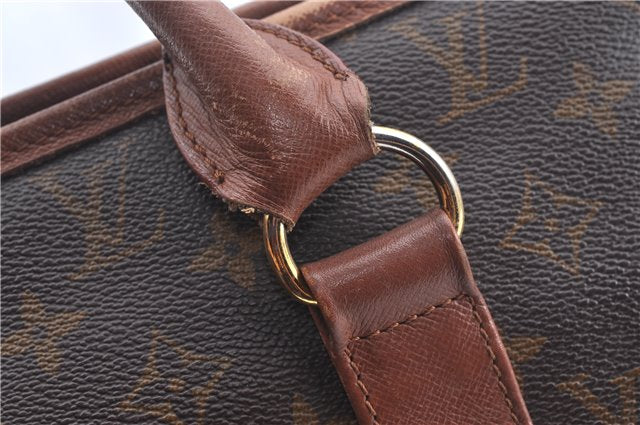 Auth Louis Vuitton Monogram Sac Weekend PM Vintage Tote Hand Bag M42425 LV J9529