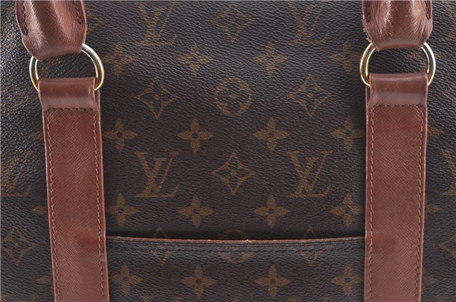Auth Louis Vuitton Monogram Sac Weekend PM Vintage Tote Hand Bag M42425 LV J9529
