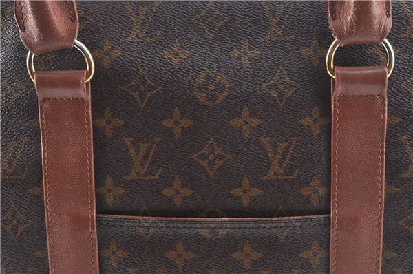 Auth Louis Vuitton Monogram Sac Weekend PM Vintage Tote Hand Bag M42425 LV J9529
