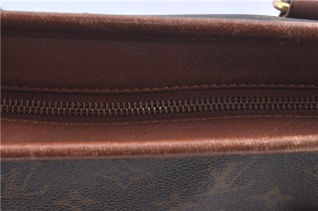 Auth Louis Vuitton Monogram Sac Weekend PM Vintage Tote Hand Bag M42425 LV J9529