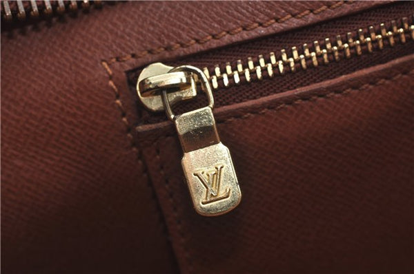 Auth Louis Vuitton Monogram Sac Weekend PM Vintage Tote Hand Bag M42425 LV J9529