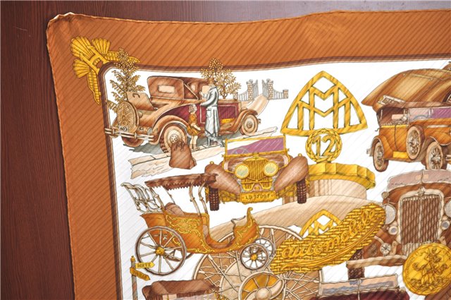 Authentic HERMES Pleats Scarf 