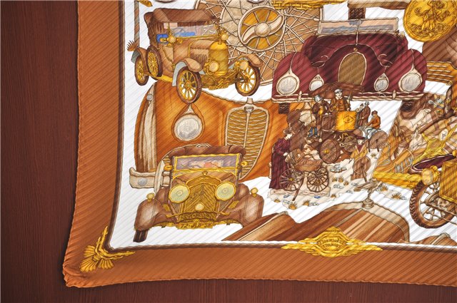 Authentic HERMES Pleats Scarf 