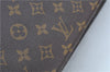 Authentic Louis Vuitton Monogram Sac Plat Hand Bag M51140 LV J9535