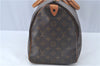 Authentic Louis Vuitton Monogram Speedy 40 Hand Boston Bag LV J9537