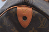 Authentic Louis Vuitton Monogram Speedy 40 Hand Boston Bag LV J9537