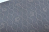 Authentic Christian Dior Honeycomb Shoulder Cross Bag PVC Leather Black CD J9540