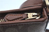 Auth COACH Signature Shoulder Cross Bag Purse PVC Leather F29210 Brown J9546