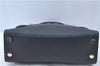 Authentic Michael Kors 2Way Shoulder Cross Body Hand Bag Leather Black J9548