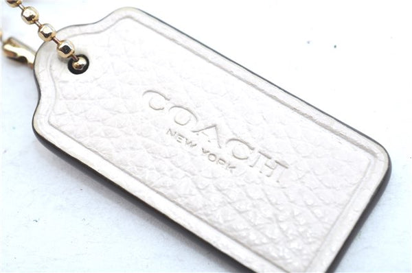 Authentic COACH 2Way Shoulder Cross Clutch Bag Purse Leather F38273 White J9555