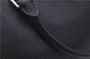 Authentic Michael Kors 2Way Shoulder Cross Body Hand Bag Leather Black J9559