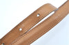 Authentic CELINE Macadam Blason Shoulder Cross Body Bag PVC Leather Beige J9561