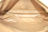 Authentic CELINE Macadam Blason Shoulder Cross Body Bag PVC Leather Beige J9561