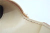 Auth Ferragamo Gancini Canvas Leather Shoulder Tote Bag Purse Beige Ivory J9562