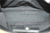 Authentic Salvatore Ferragamo Leather Shoulder Bag Purse Black J9564