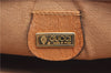 Authentic GUCCI Micro GG PVC Leather Clutch Hand Bag Purse Brown J9574