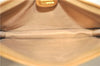 Authentic GUCCI Micro GG PVC Leather Clutch Hand Bag Purse Brown J9574